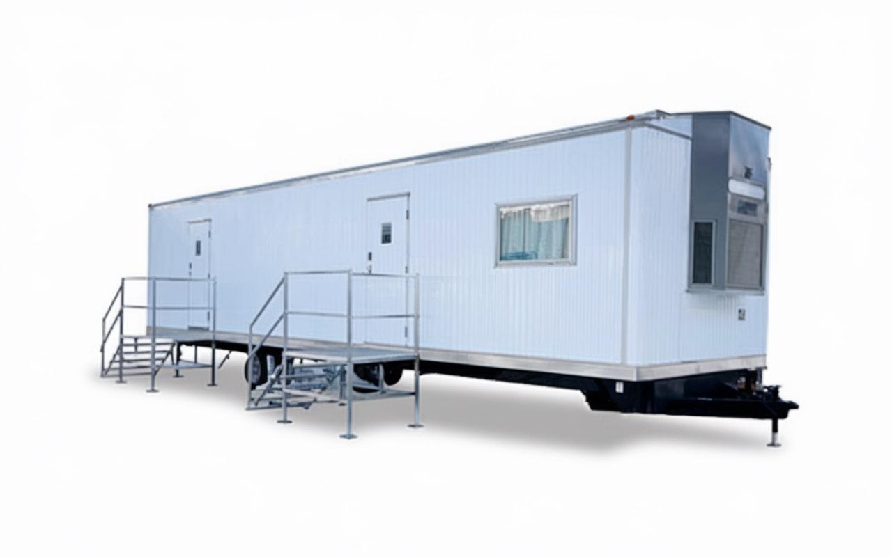 there are financing options available for those interested in purchasing or renting office trailers